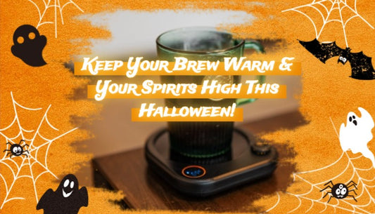 Keep Your Coffee Spooky Warm This Halloween with Oracer’s Mug Warmers