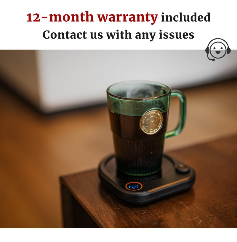 Coffee Mug Warmer with Adjustable Temperature Display